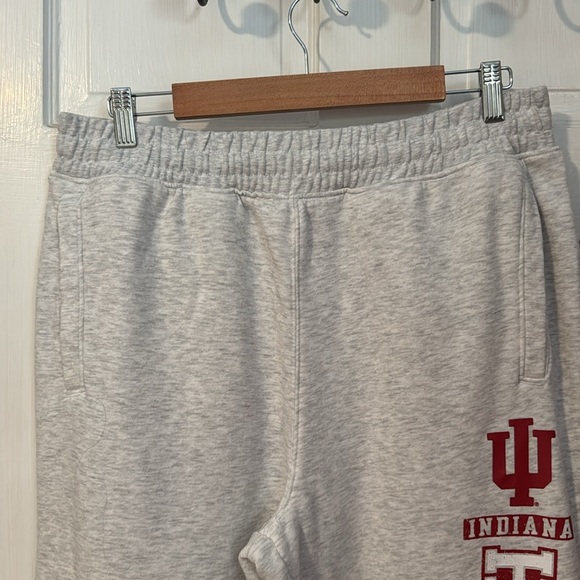 Indiana University IU Light Gray Sweatpants L 36/38 Proedge by Knights Apparel - Picture 3 of 11